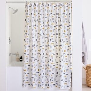 West Elm Shower Curtain